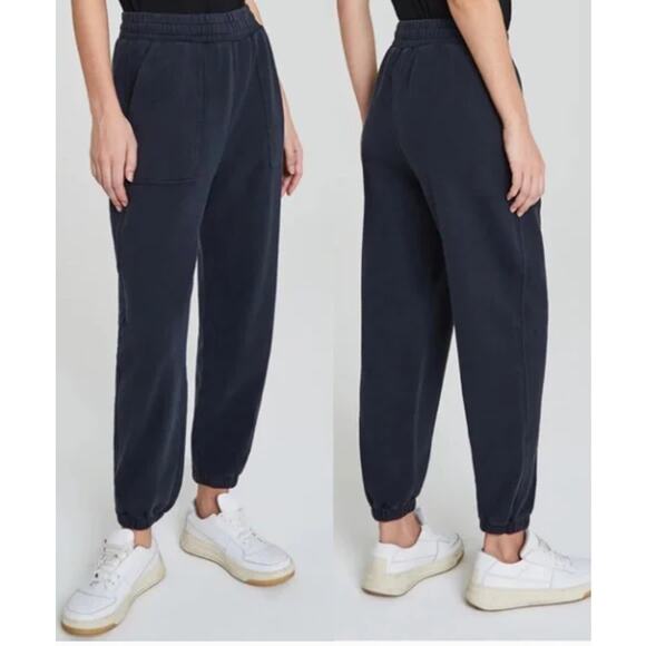 AG adriano goldschmied NOVA Jogger sweatpants size Large black - Picture 2 of 5